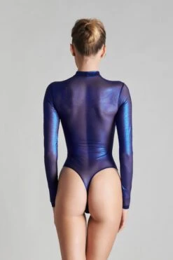 Maison Close Body String Manches Longues - Blue Angel 10 Maison Close Body String Manches Longues - Blue Angel -Luxe Lingerie Soldes 2021 Maison Close Blue Angel 01597