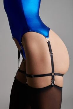 Maison Close Débardeur Porte-Jarretelle - Blue Angel -Luxe Lingerie Soldes 2021 Maison Close Blue Angel 02373