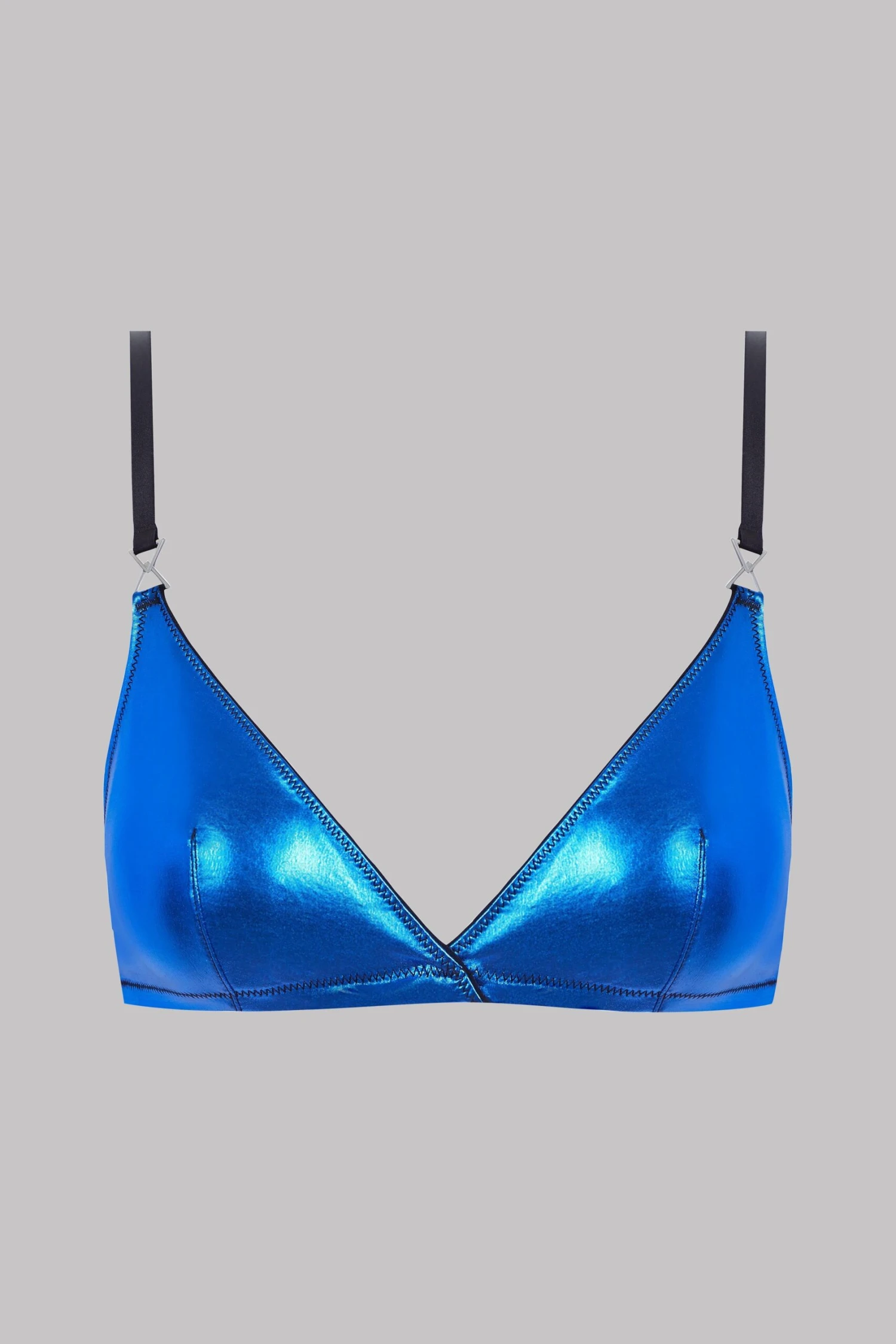 Maison Close Soutien-gorge Triangle - Blue Angel 4 Maison Close Soutien-gorge Triangle - Blue Angel – Image 2