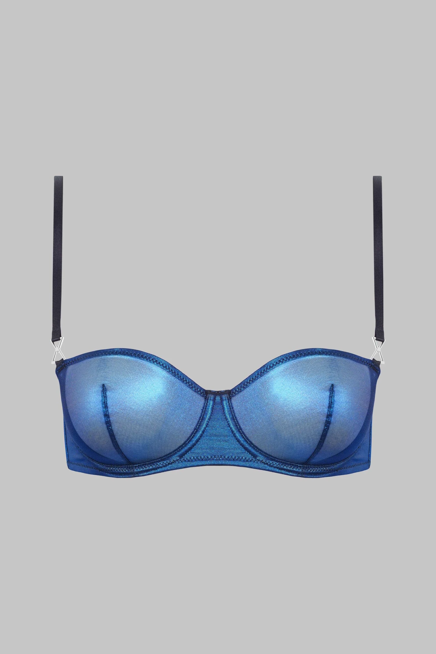 Maison Close Soutien-gorge Balconnet - Blue Angel 4 Maison Close Soutien-gorge Balconnet - Blue Angel – Image 2