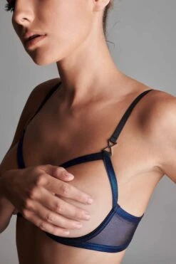 Maison Close Soutien-gorge Ouvert - Blue Angel 11 Maison Close Soutien-gorge Ouvert - Blue Angel -Luxe Lingerie Soldes 560382 6