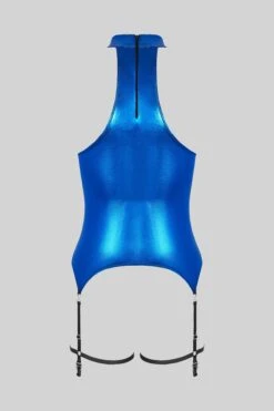 Maison Close Débardeur Porte-Jarretelle - Blue Angel -Luxe Lingerie Soldes 560460 2