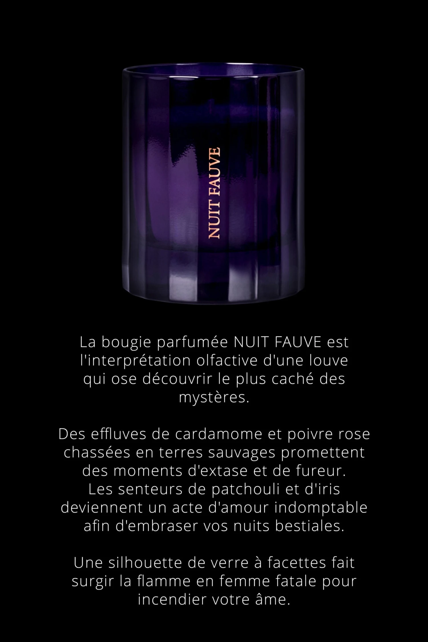 Maison Close Bougie D'ambiance - Nuit Fauve - La Maison 4 Maison Close Bougie D'ambiance - Nuit Fauve - La Maison – Image 2