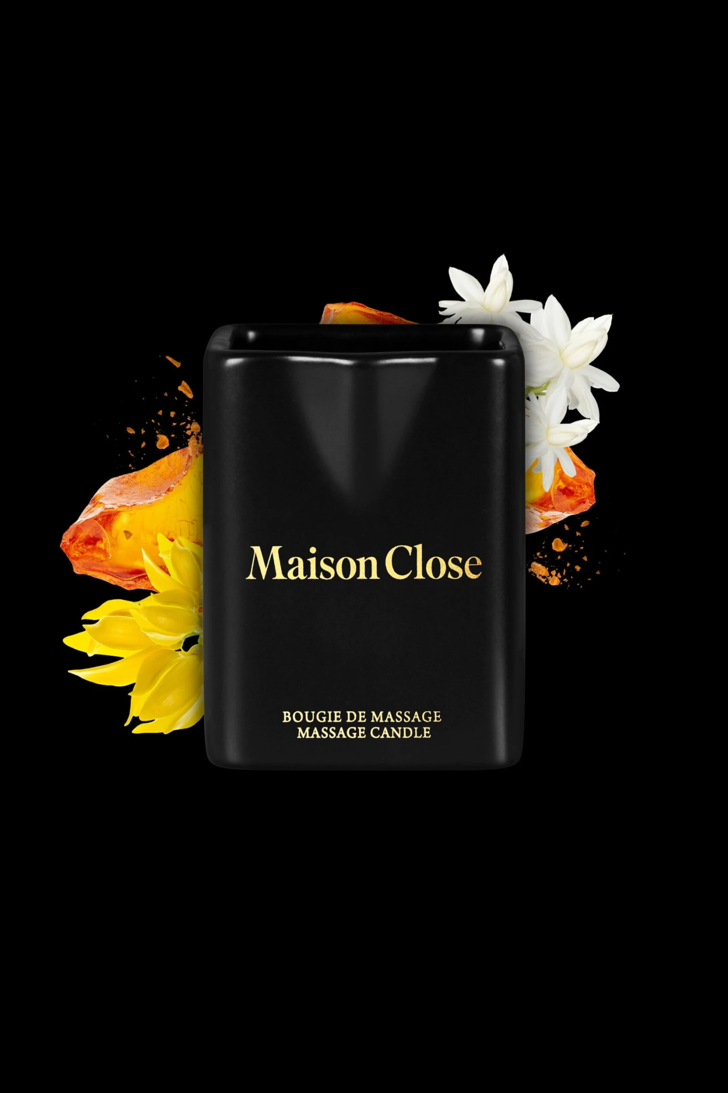 Maison Close Bougie De Massage - Avant Le Coucher - Fleur D'Ambre 3 Maison Close Bougie De Massage - Avant Le Coucher - Fleur D'Ambre