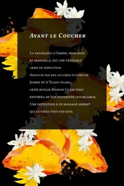 Maison Close Bougie De Massage - Avant Le Coucher - Fleur D'Ambre 10 Maison Close Bougie De Massage - Avant Le Coucher - Fleur D'Ambre -Luxe Lingerie Soldes 560504 GHOST 2 FR