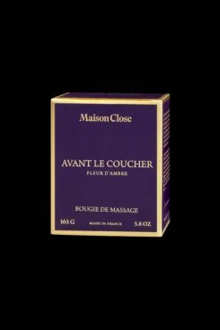 Maison Close Bougie De Massage - Avant Le Coucher - Fleur D'Ambre 13 Maison Close Bougie De Massage - Avant Le Coucher - Fleur D'Ambre -Luxe Lingerie Soldes 560504 GHOST 3b