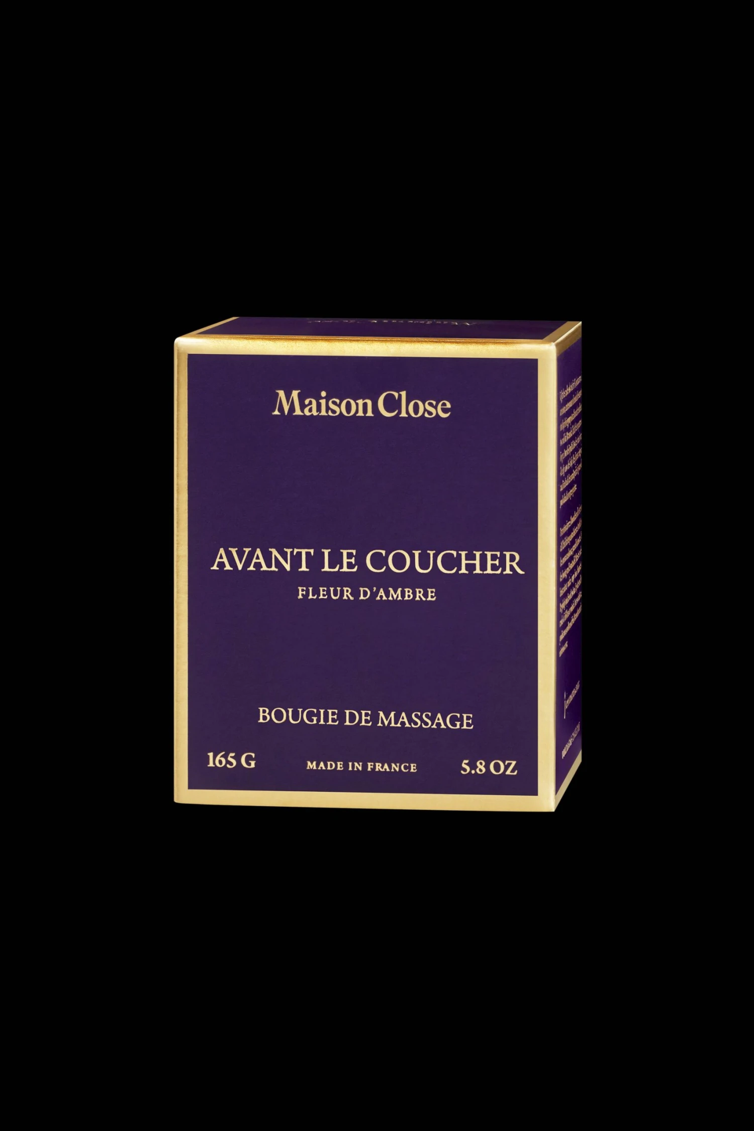 Maison Close Bougie De Massage - Avant Le Coucher - Fleur D'Ambre 8 Maison Close Bougie De Massage - Avant Le Coucher - Fleur D'Ambre – Image 6