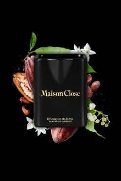 Maison Close Bougie De Massage - La Nuit, Je Rêve - Fleur De Cacao