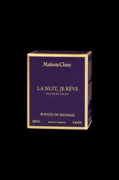 Maison Close Bougie De Massage - La Nuit, Je Rêve - Fleur De Cacao 13 Maison Close Bougie De Massage - La Nuit, Je Rêve - Fleur De Cacao -Luxe Lingerie Soldes 560505 3 2560x3840 1