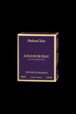 Maison Close Bougie De Massage - À Fleur De Peau - Fleur D'oranger 13 Maison Close Bougie De Massage - À Fleur De Peau - Fleur D'oranger -Luxe Lingerie Soldes 560509 3 2560x3840 1