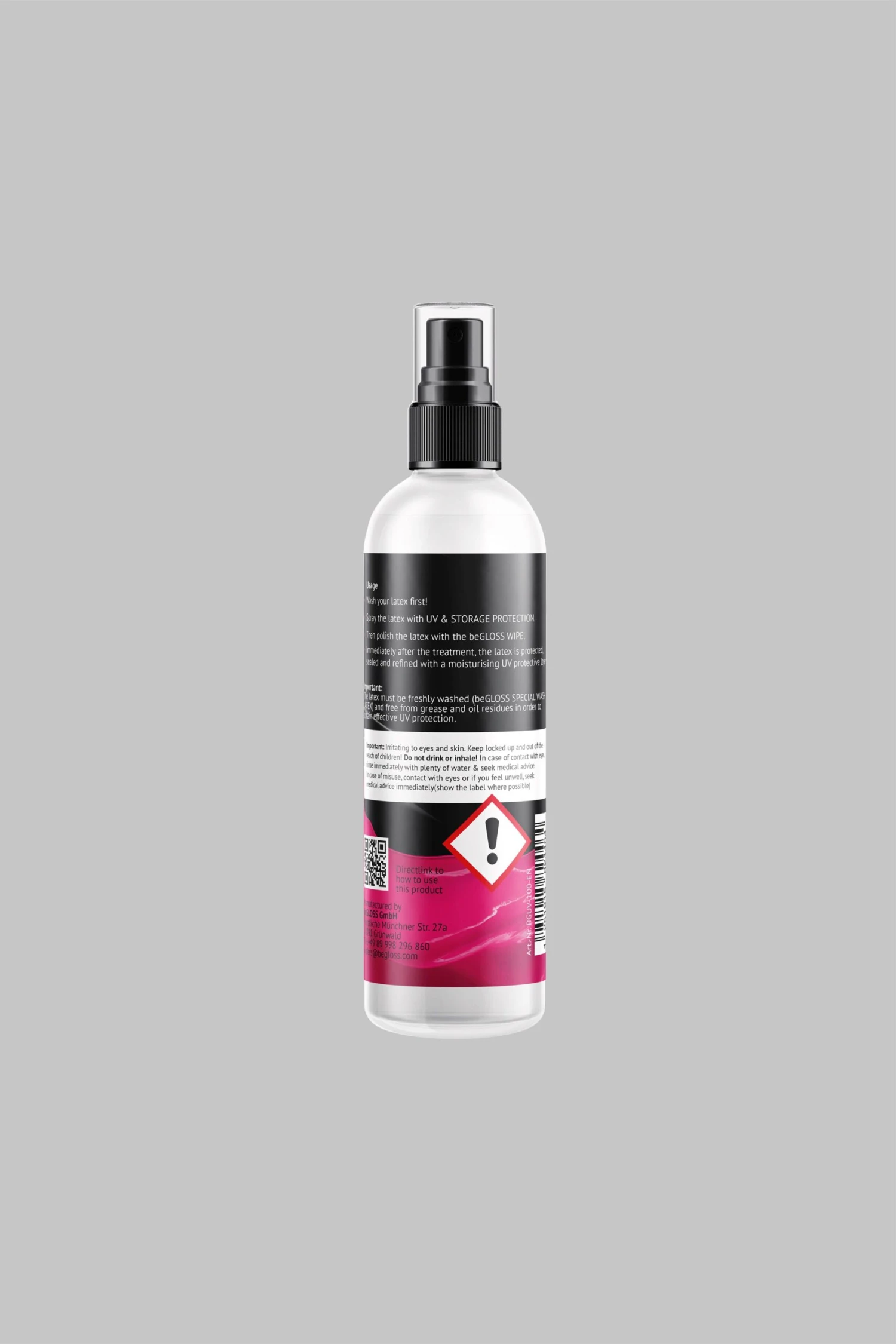 Maison Close Gel Stockage Spécial Latex - BeGloss - 100ml 4 Maison Close Gel Stockage Spécial Latex - BeGloss - 100ml – Image 2