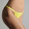 Maison Close Élastiques Pour String - Signature -Luxe Lingerie Soldes 560842 corps a corps meon jaune 0099 1