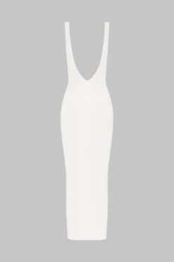 Maison Close Robe Longue Dos Nu - La Femme Amazone -Luxe Lingerie Soldes 561070 Ghost 2