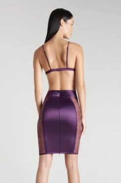 Maison Close Jupe Crayon - Villa Satine 16 Maison Close Jupe Crayon - Villa Satine -Luxe Lingerie Soldes 561143 villa satine violet dounia 0676