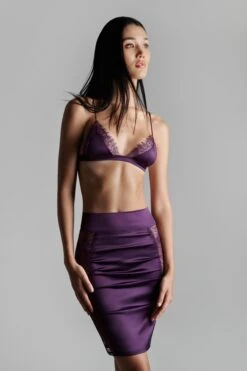Maison Close Jupe Crayon - Villa Satine 17 Maison Close Jupe Crayon - Villa Satine -Luxe Lingerie Soldes 561143 villa satine violet dounia 0738