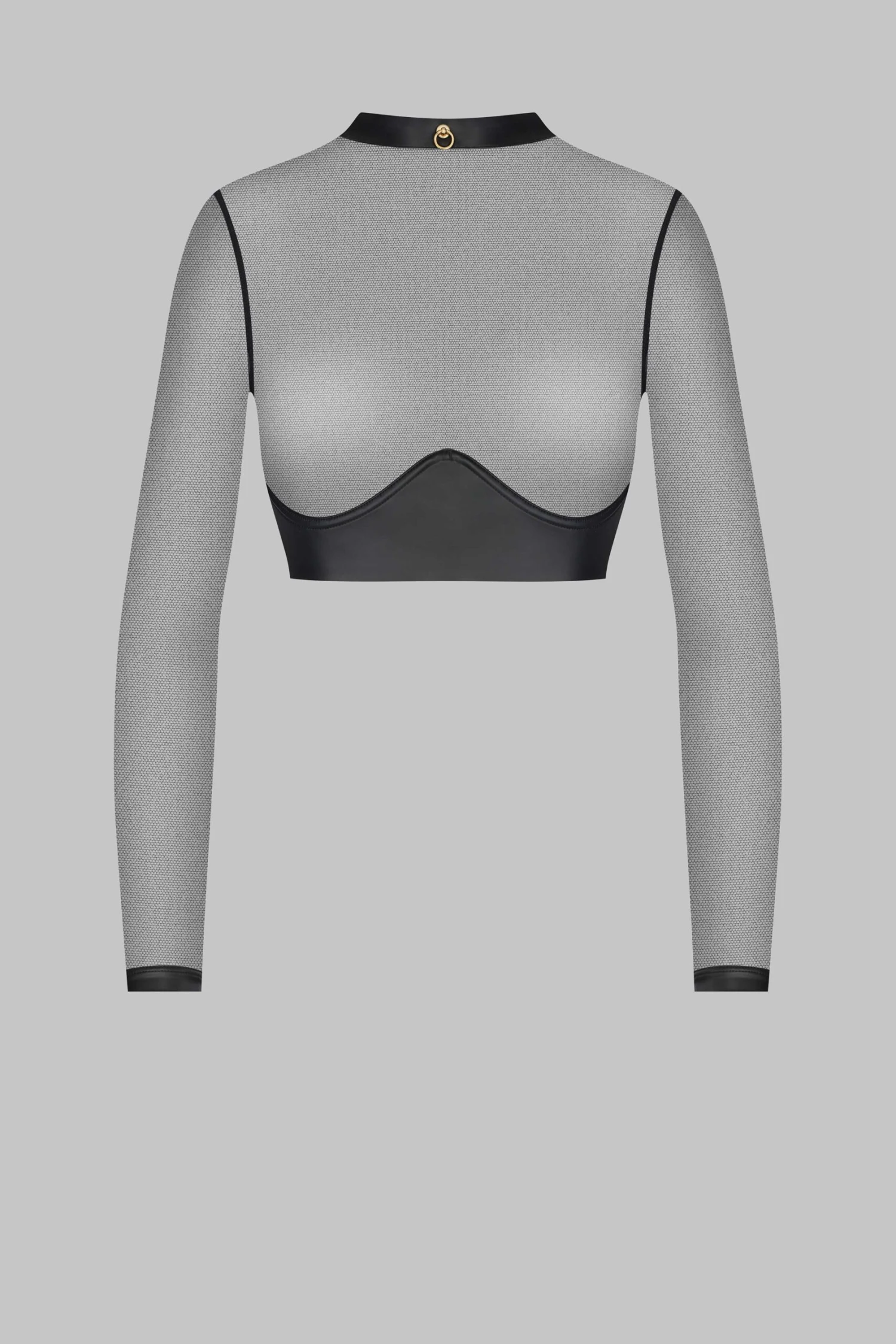 Maison Close Top Manches Longues - Chambre Noire 4 Maison Close Top Manches Longues - Chambre Noire – Image 2