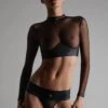 Maison Close Top Manches Longues - Chambre Noire 2 Maison Close Top Manches Longues - Chambre Noire -Luxe Lingerie Soldes 561392 2022 chambre noire 1410