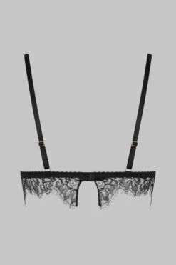 Maison Close Soutien-gorge Triangle Avec Bretelles Croix - Inspiration Divine -Luxe Lingerie Soldes 561478 ghost 2