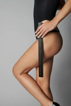 Maison Close Règle En Bois - La Petite Lecon - 40 Cm - Les Burlesques -Luxe Lingerie Soldes 605137 7