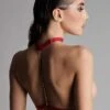 Maison Close Harnais - Tapage Nocturne 1 Maison Close Harnais - Tapage Nocturne -Luxe Lingerie Soldes 608017 tapage nocturne rouge 0746 1
