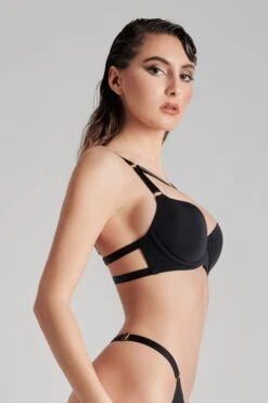 Maison Close Soutien-gorge Push-up - Tapage Nocturne 13 Maison Close Soutien-gorge Push-up - Tapage Nocturne -Luxe Lingerie Soldes 608089 tapage nocturne noir 298