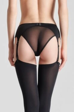 Maison Close Porte-jarretelles - Pure Tentation -Luxe Lingerie Soldes 608795 pure tentation noir 0912