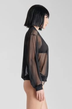 Maison Close Bomber - Pure Tentation 14 Maison Close Bomber - Pure Tentation -Luxe Lingerie Soldes 608809 pure tentation noir 2099