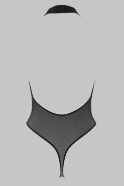 Maison Close Body String Col V - Pure Tentation 13 Maison Close Body String Col V - Pure Tentation -Luxe Lingerie Soldes Body Pure Tentation Black 608076 4