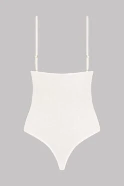Maison Close Body String Avec Bretelles - La Femme Amazone 13 Maison Close Body String Avec Bretelles - La Femme Amazone -Luxe Lingerie Soldes Bodysuit Straps La Femme Amazone Ivory 608908 4