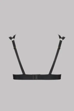 Maison Close Soutien-gorge Triangle Ouvert - Tapage Nocturne 13 Maison Close Soutien-gorge Triangle Ouvert - Tapage Nocturne -Luxe Lingerie Soldes Bra Tapage Nocturne Black 608525 4