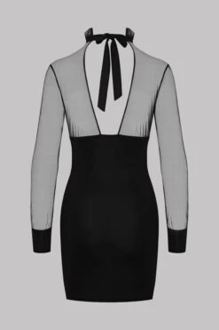 Maison Close Robe - Madame Rêve 13 Maison Close Robe - Madame Rêve -Luxe Lingerie Soldes Dress La Femme Amazone Black 608859 4