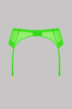 Maison Close Porte-jarretelles - Corps à Corps Néon 11 Maison Close Porte-jarretelles - Corps à Corps Néon -Luxe Lingerie Soldes Garter Belt CAC Green 560219 4