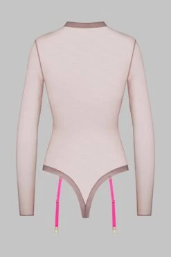 Maison Close Body String Avec Porte-jarretelles - Corps à Corps 13 Maison Close Body String Avec Porte-jarretelles - Corps à Corps -Luxe Lingerie Soldes LS Body CAC Taupe 560263 4