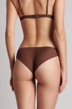 Maison Close Culotte - Corps à Corps -Luxe Lingerie Soldes Panty CAC Choco 608715 3