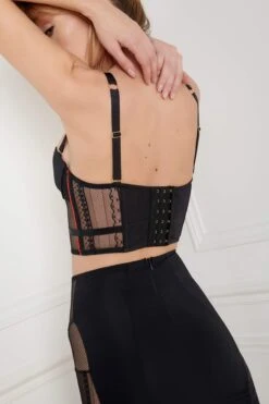 Maison Close Jupe - Sacré Cœur -Luxe Lingerie Soldes Skirt Sacre Coeur Black 560059 3