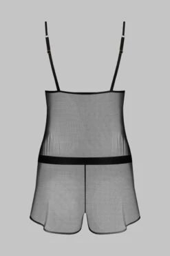 Maison Close Combishort - Madame Rêve 13 Maison Close Combishort - Madame Rêve -Luxe Lingerie Soldes Teddy Madame Reve Black 608855 4