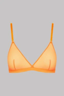 Luxe Lingerie Soldes -Luxe Lingerie Soldes Triangle Bra CAC Orange 560178 2