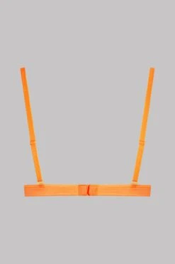 Maison Close Soutien-gorge Triangle - Corps à Corps Néon 11 Maison Close Soutien-gorge Triangle - Corps à Corps Néon -Luxe Lingerie Soldes Triangle Bra CAC Orange 560178 4