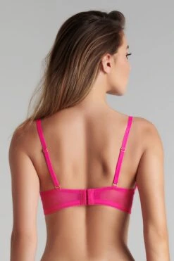 Maison Close Soutien-gorge Balconnet - Corps à Corps Néon 10 Maison Close Soutien-gorge Balconnet - Corps à Corps Néon -Luxe Lingerie Soldes Wire Bra CAC Pink 560134 3
