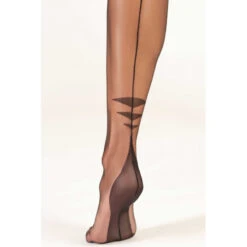 BAS FF SWING TIME LOGO CERVIN -Luxe Lingerie Soldes bas couture swing time 3